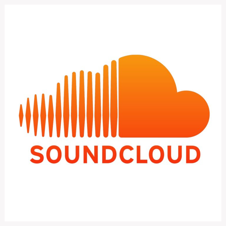 垂直和水平logo形狀-Soundcloud徽標(biāo)logo 設(shè)計(jì)