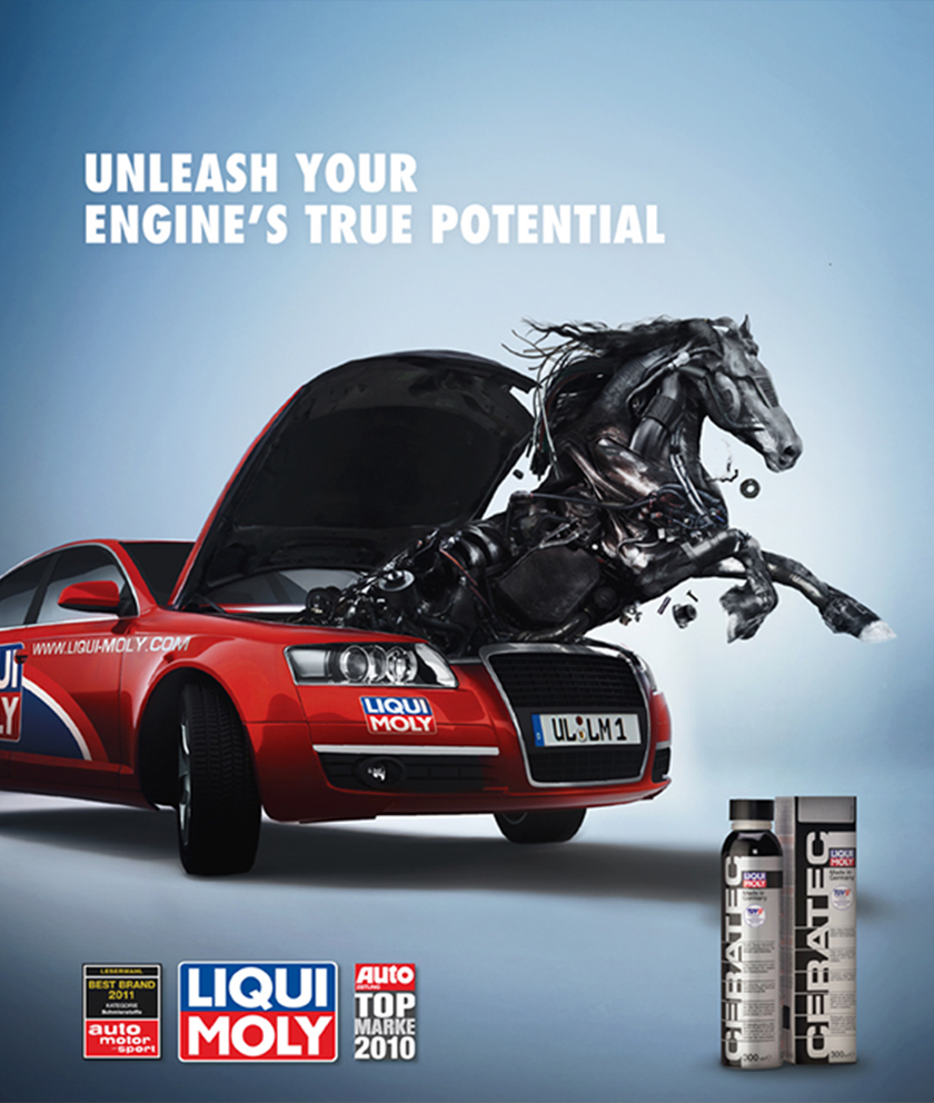 LIQUIMOLY 力魔汽車養(yǎng)護品潤滑油包裝設計風格一覽
