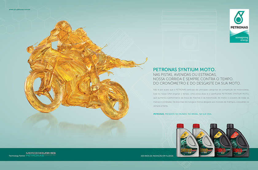 馬石油潤(rùn)滑油品牌主KV平面廣告創(chuàng)意設(shè)計(jì)-潤(rùn)滑油覆蓋汽車(chē)系列