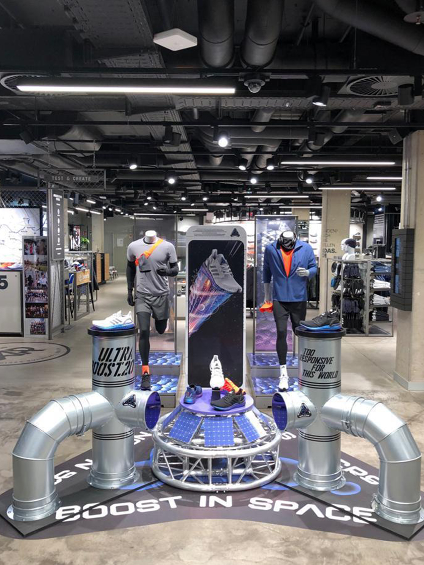 adidas UltraBoost 20 體育用品店鋪空間設(shè)計,如何以引人入勝的品牌體驗征服世界 adidas UltraBoost 20 體育用品店鋪空間設(shè)計,如何以引人入勝的品牌體驗征服世界