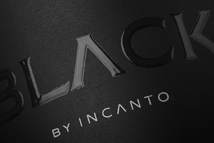 Incanto葡萄酒酒標(biāo)包裝標(biāo)簽設(shè)計,菜肴凹凸金箔印刷工藝的魔術(shù)棒圖案 Incanto葡萄酒酒標(biāo)包裝標(biāo)簽設(shè)計,菜肴凹凸金箔印刷工藝的魔術(shù)棒圖案
