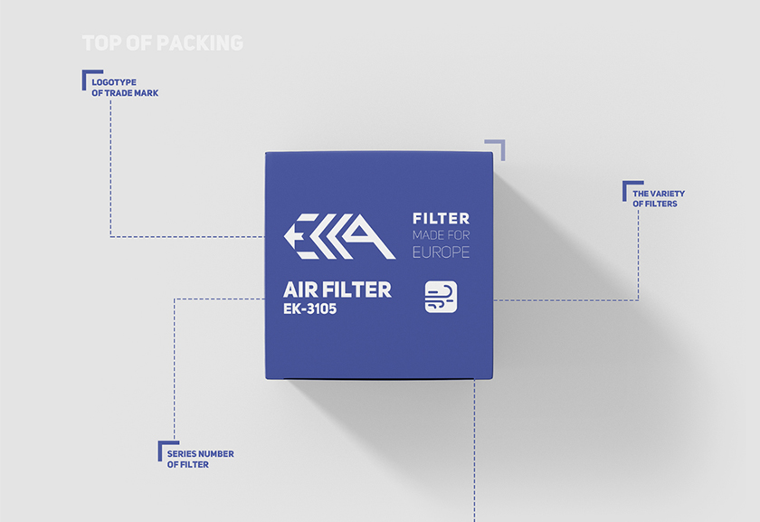 ECCA 工程車輛與卡車空氣濾清器包裝設(shè)計(jì)