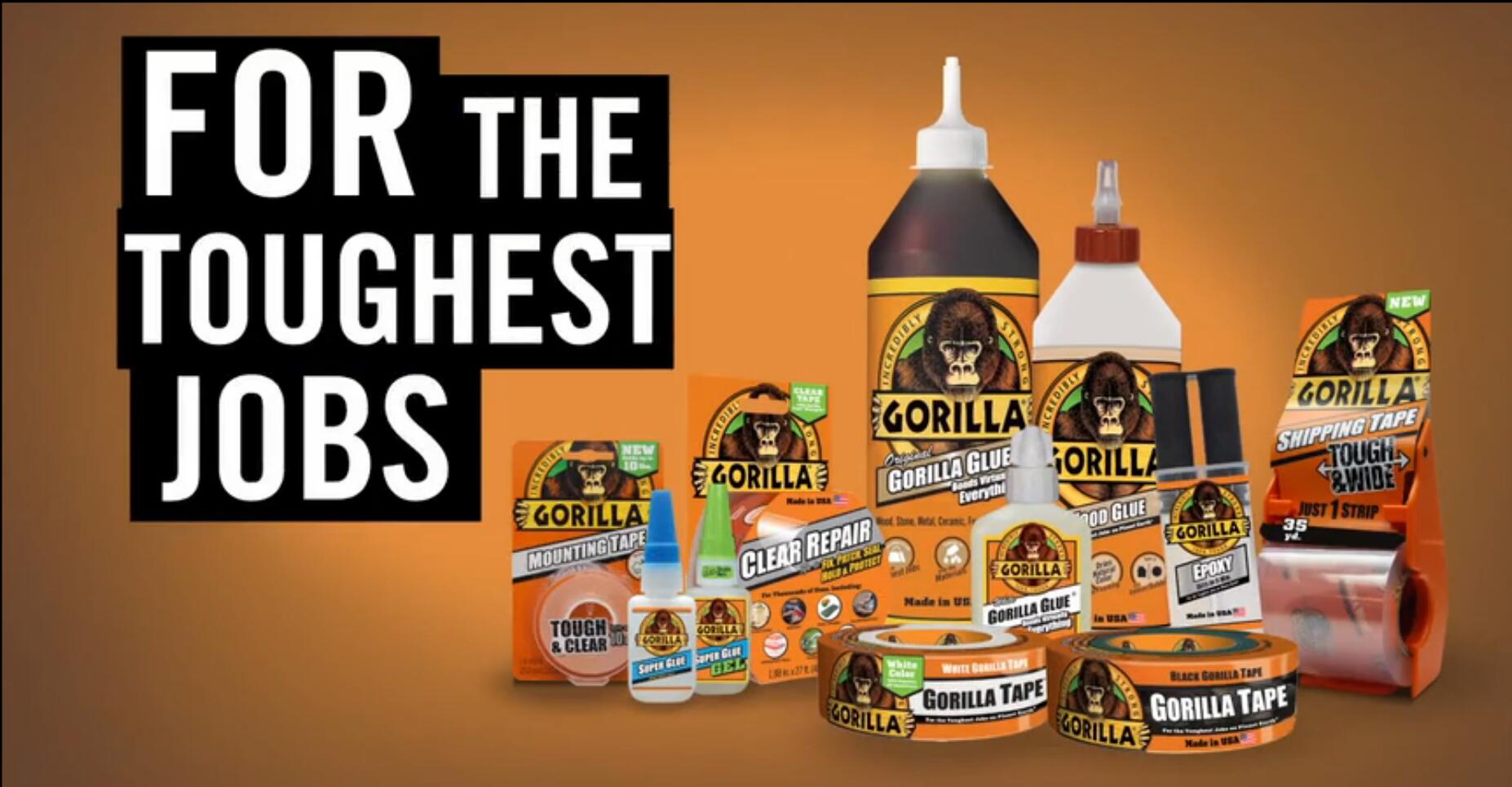 Gorilla Mounting Tape黑猩猩強(qiáng)力膠包裝設(shè)計 Gorilla Mounting Tape黑猩猩強(qiáng)力膠包裝設(shè)計