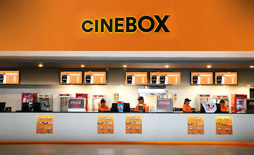 充滿活力激情與超現(xiàn)實主義的CINEBOX電影院品牌vi設(shè)計空間設(shè)計
