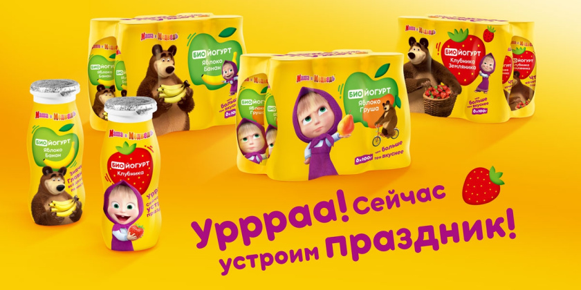 “瑪莎和熊”兒童食品包裝設(shè)計與卡通吉祥物設(shè)計-上海包裝設(shè)計公司