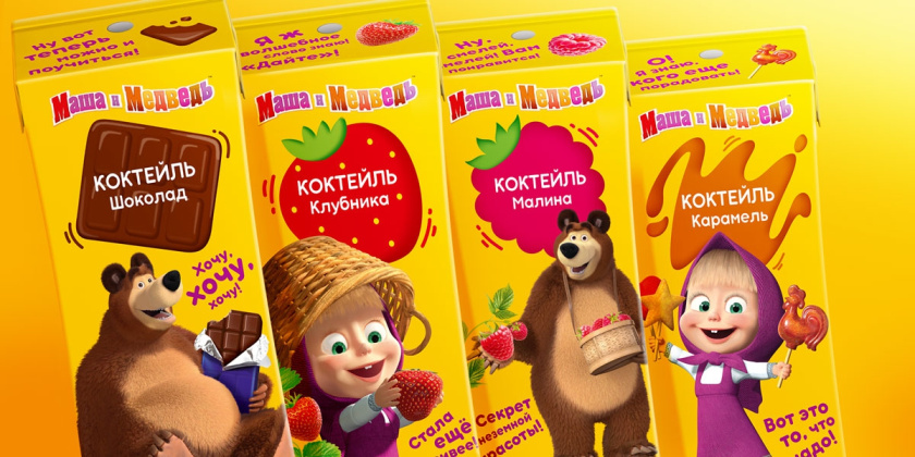 “瑪莎和熊”兒童食品包裝設(shè)計與卡通吉祥物設(shè)計-上海包裝設(shè)計公司