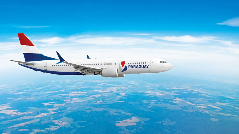 巴拉圭國家品牌簡潔logo設(shè)計，創(chuàng)意源頭是含義無窮的Y字-航空公司