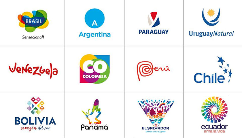 巴拉圭國家品牌簡潔logo設(shè)計-與其他南美和中美洲國家品牌相比