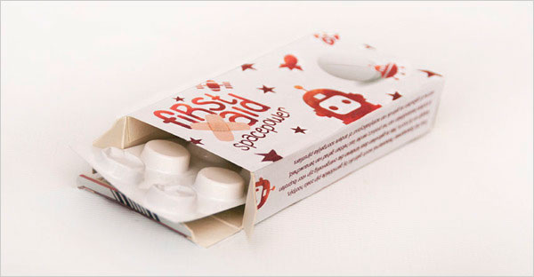 First Aid Cool 藥品包裝設(shè)計(jì)