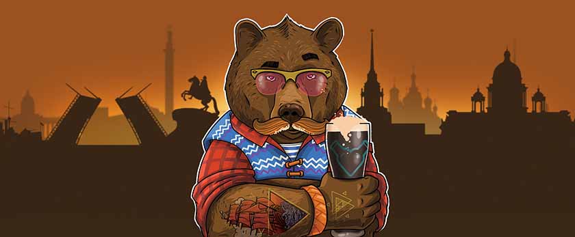 俄羅斯Heartly Brewery淡啤酒包裝設計，20款動物英雄角色插畫引發(fā)靈魂躁動