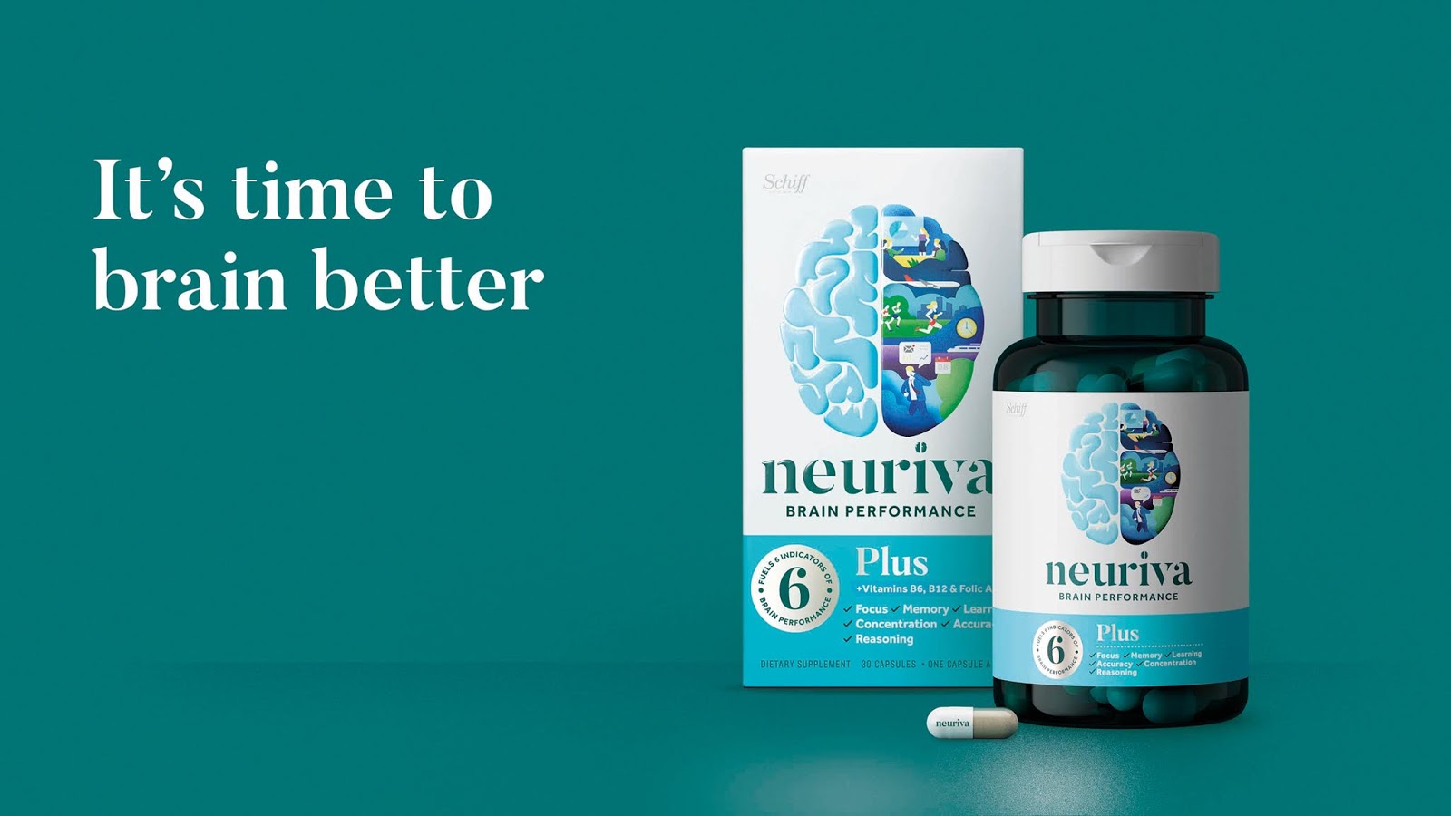 Neuriva 大腦健康營養(yǎng)補充系列保健品包裝設計 Neuriva 大腦健康營養(yǎng)補充系列保健品包裝設計