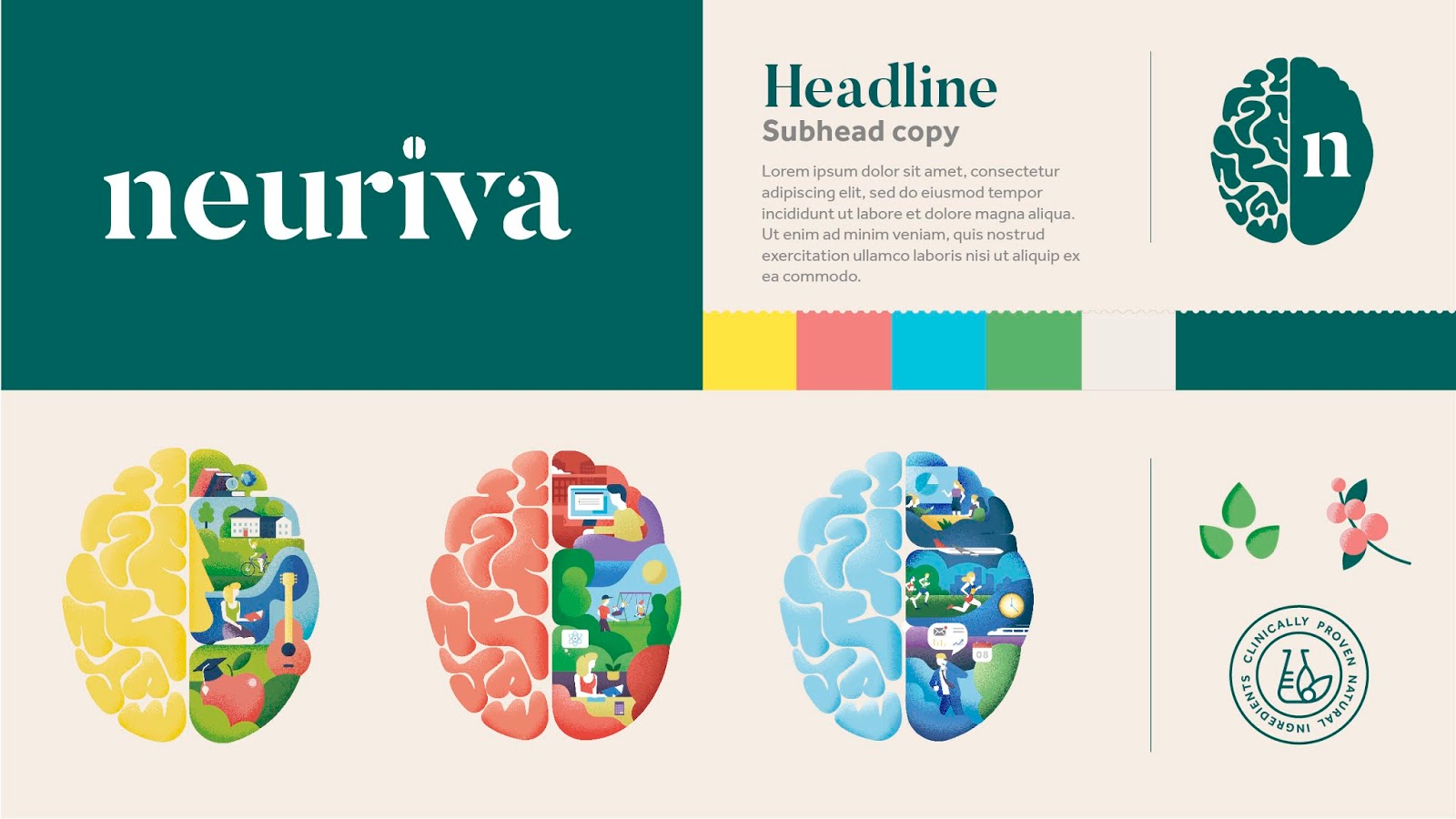 Neuriva 大腦健康營養(yǎng)補充系列保健品包裝設計 Neuriva 大腦健康營養(yǎng)補充系列保健品包裝設計