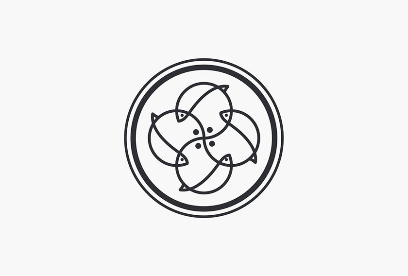 Junction壽司餐廳品牌形象設計-logo設計 Junction壽司餐廳品牌形象設計-logo設計
