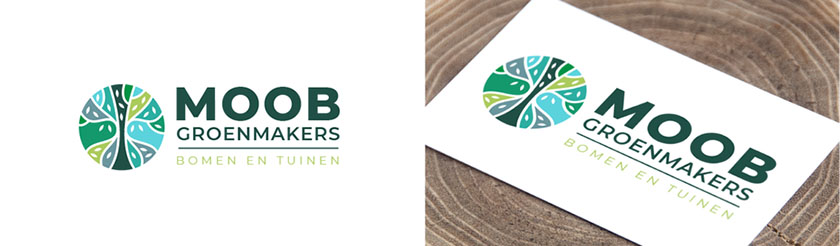 綠色和藍色圓圈標志