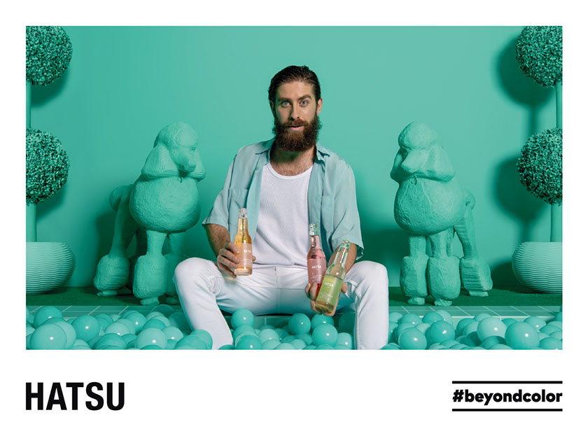 Hatsu 食品飲料品牌平面廣告設(shè)計,超出色彩之外 Hatsu 食品飲料品牌平面廣告設(shè)計,超出色彩之外