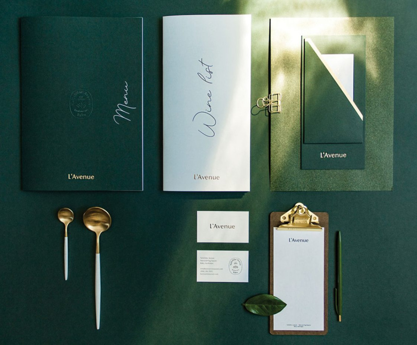 Lavenue餐廳菜單設(shè)計(jì)