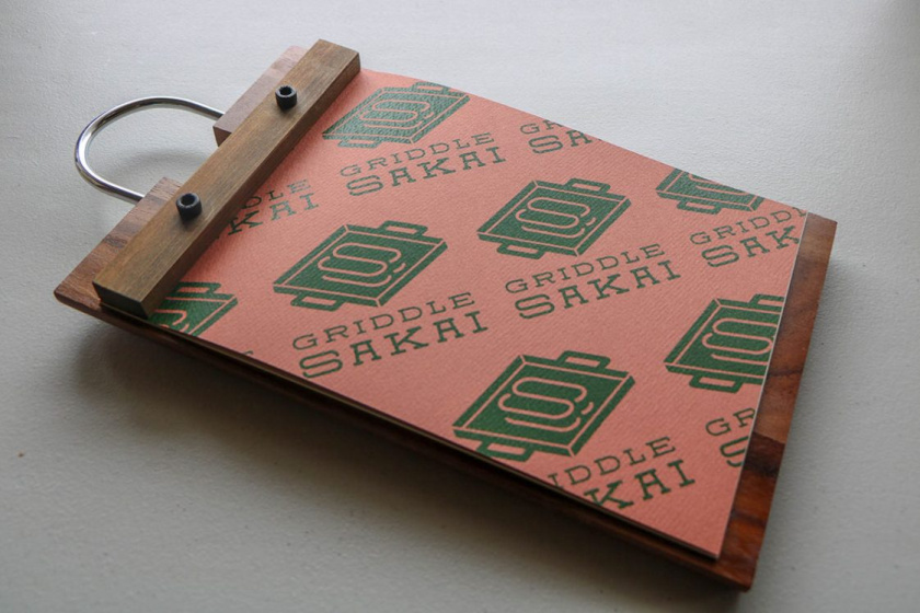 日本Griddle Sakai 餐廳菜單設(shè)計(jì)
