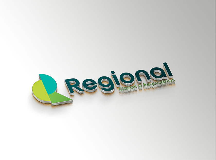 Regional house 房產中介品牌視覺形象vi設計,充滿活力的幾何色塊風格 Regional house 房產中介品牌視覺形象vi設計,充滿活力的幾何色塊風格