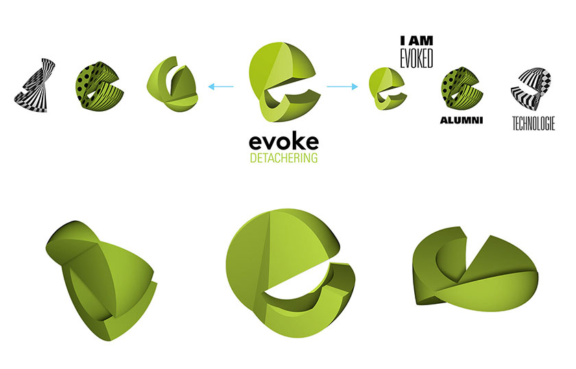 EVOKE 招聘平臺網(wǎng)站品牌視覺形象設(shè)計-logo設(shè)計vi設(shè)計