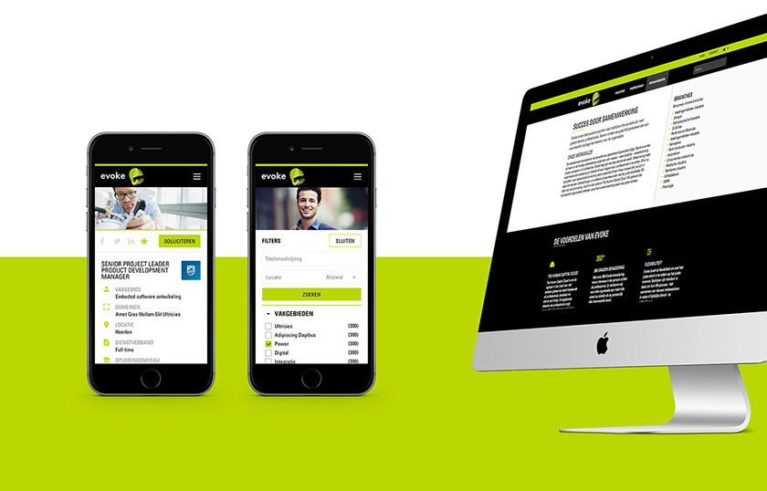 EVOKE 招聘平臺網(wǎng)站品牌視覺形象設(shè)計-網(wǎng)站設(shè)計