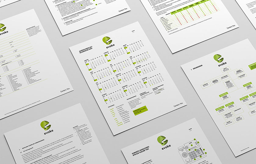 EVOKE 招聘平臺網(wǎng)站品牌視覺形象設(shè)計-logo設(shè)計vi設(shè)計