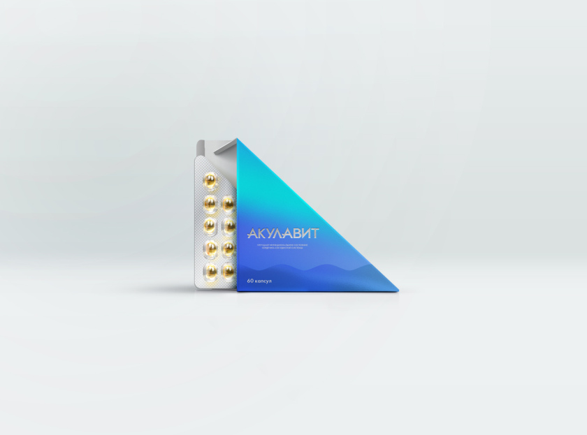 AKULAVIT 鯊魚肝脂保健品包裝設(shè)計(jì),源自鯊魚鰭的圖形元素 AKULAVIT 鯊魚肝脂保健品包裝設(shè)計(jì),源自鯊魚鰭的圖形元素
