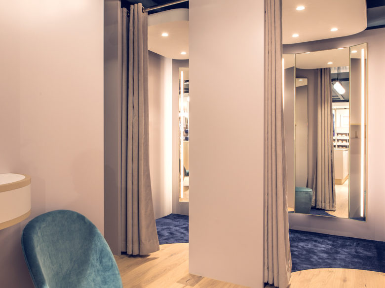 Beldona女士?jī)?nèi)衣品牌連鎖店鋪si空間設(shè)計(jì)，一個(gè)自然溫暖的環(huán)境