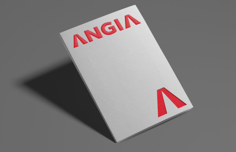 ANGIA房地產(chǎn)投資公司logo/VI設(shè)計(jì)，源自建筑的向上運(yùn)動(dòng)風(fēng)格