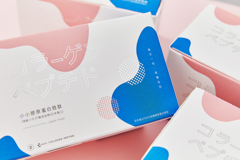 淡雅婉約風(fēng)膠原蛋白包裝設(shè)計(jì)