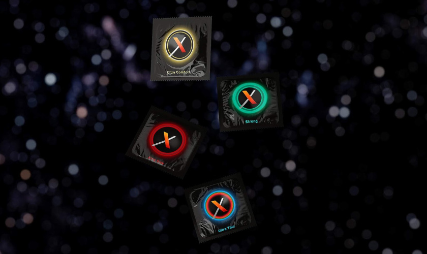 MAXUS安全套包裝設(shè)計(jì)“行星”元素