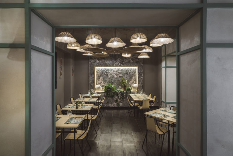 Dhabbu亞洲美食餐廳餐飲空間設(shè)計(jì)，突出亞洲元素