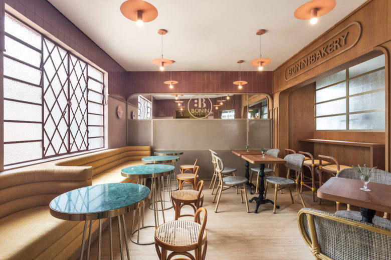 Bonin博寧面包店空間設(shè)計(jì)，自然奢華的藝術(shù)空間