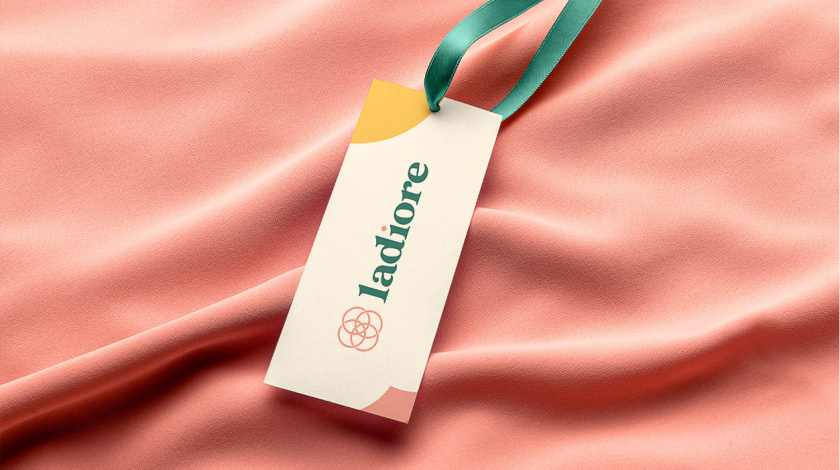 ladiore 女性時(shí)尚品牌logo設(shè)計(jì)與視覺(jué)識(shí)別vi設(shè)計(jì)，源自四個(gè)象征