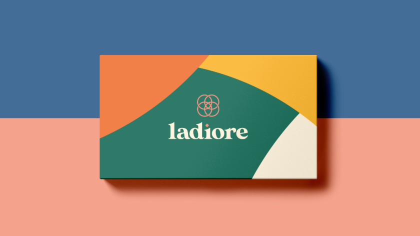 ladiore 女性時(shí)尚品牌logo設(shè)計(jì)與視覺(jué)識(shí)別vi設(shè)計(jì)，源自四個(gè)象征