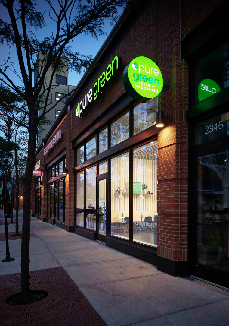 Pure Green 綠色食品果汁飲品店鋪si空間設計“北歐簡約樺木自然原木風格” Pure Green 綠色食品果汁飲品店鋪si空間設計“北歐簡約樺木自然原木風格”
