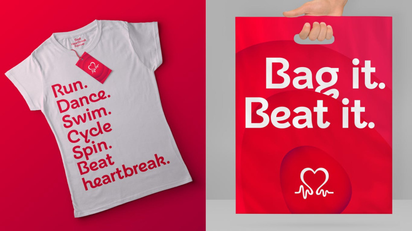 BHF英國(guó)心臟基金會(huì)“永遠(yuǎn)擊敗心碎”品牌策劃品牌形象設(shè)計(jì)塑造