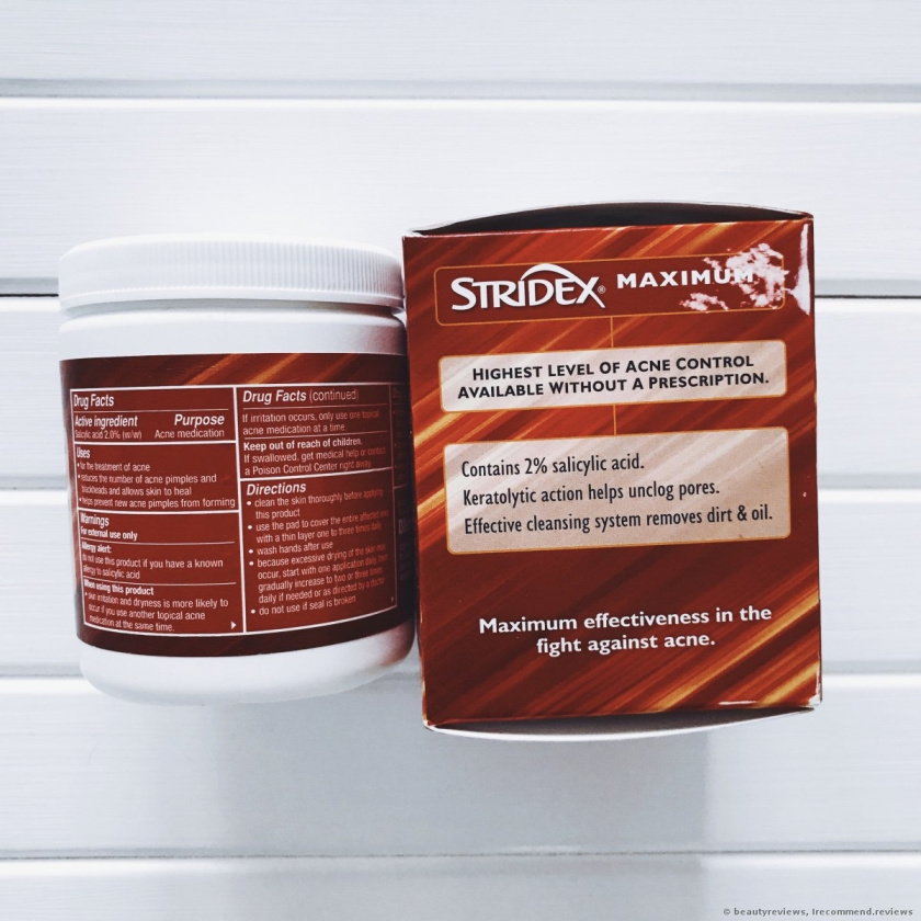 Strength 2%水楊酸痤瘡藥物護(hù)膚品與無酒精護(hù)墊包裝設(shè)計(jì)