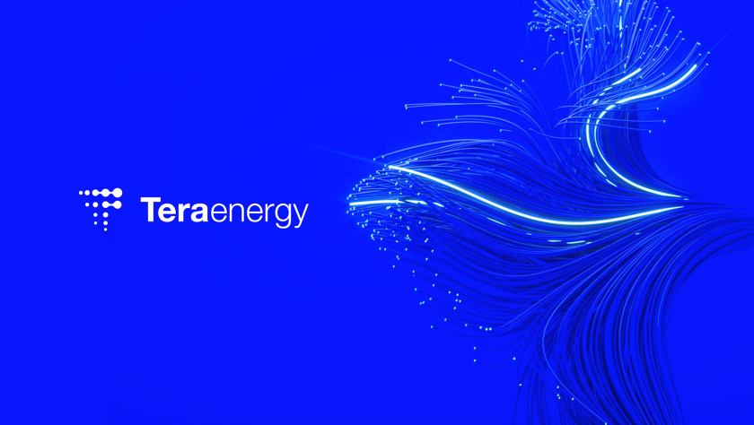 Tera Energy 能源咨詢公司logo設(shè)計(jì)vi設(shè)計(jì)，動(dòng)態(tài)圓點(diǎn)科技風(fēng)格