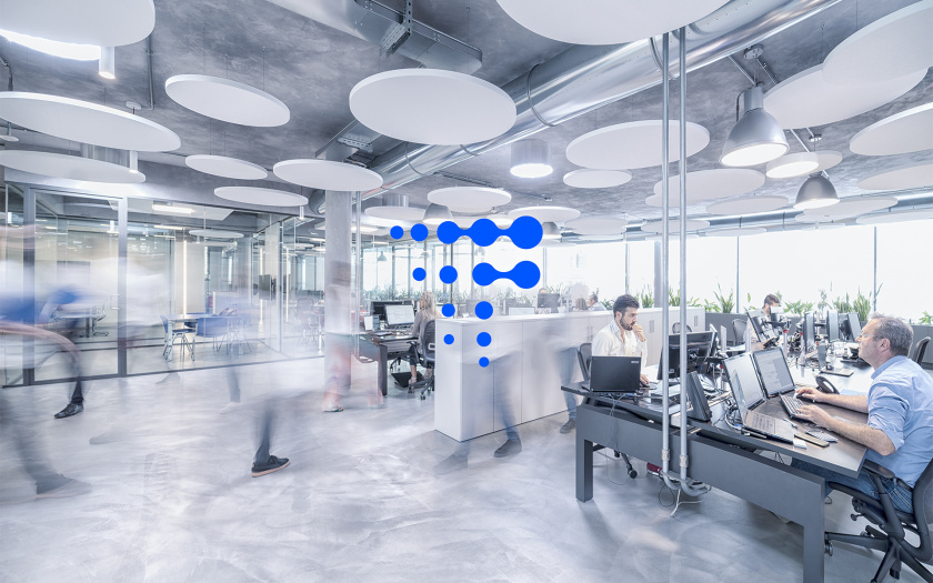 Tera Energy 能源咨詢公司logo設(shè)計(jì)vi設(shè)計(jì)，動(dòng)態(tài)圓點(diǎn)科技風(fēng)格