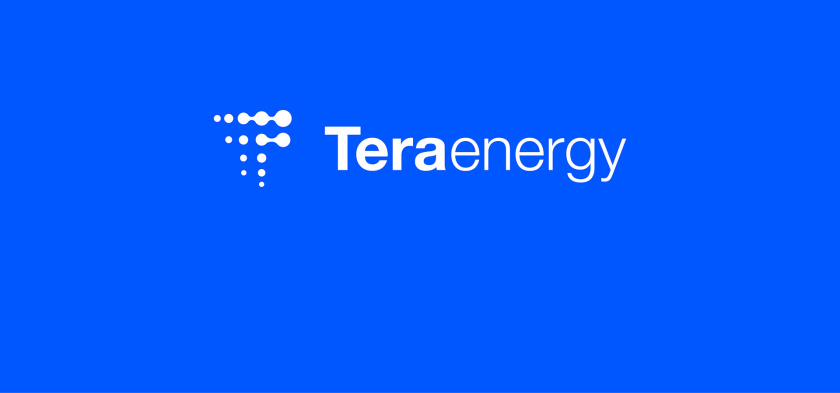 Tera Energy 能源咨詢公司logo設(shè)計(jì)vi設(shè)計(jì)，動(dòng)態(tài)圓點(diǎn)科技風(fēng)格
