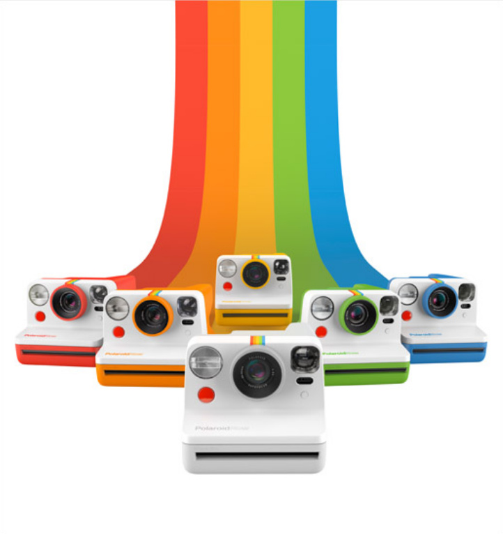 寶麗來相機公布統(tǒng)一的品牌命名與logo設計——帶有5個色條的設計