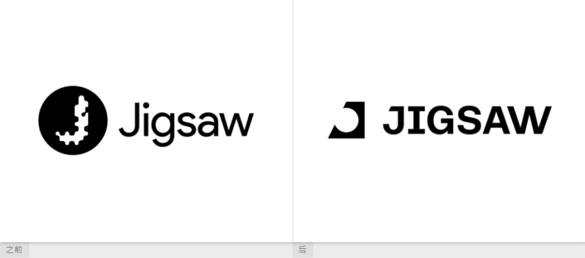 Jigsaw 安全技術(shù)科技公司logo設(shè)計(jì)vi設(shè)計(jì),剪切的幾何圖形 Jigsaw 安全技術(shù)科技公司logo設(shè)計(jì)vi設(shè)計(jì),剪切的幾何圖形