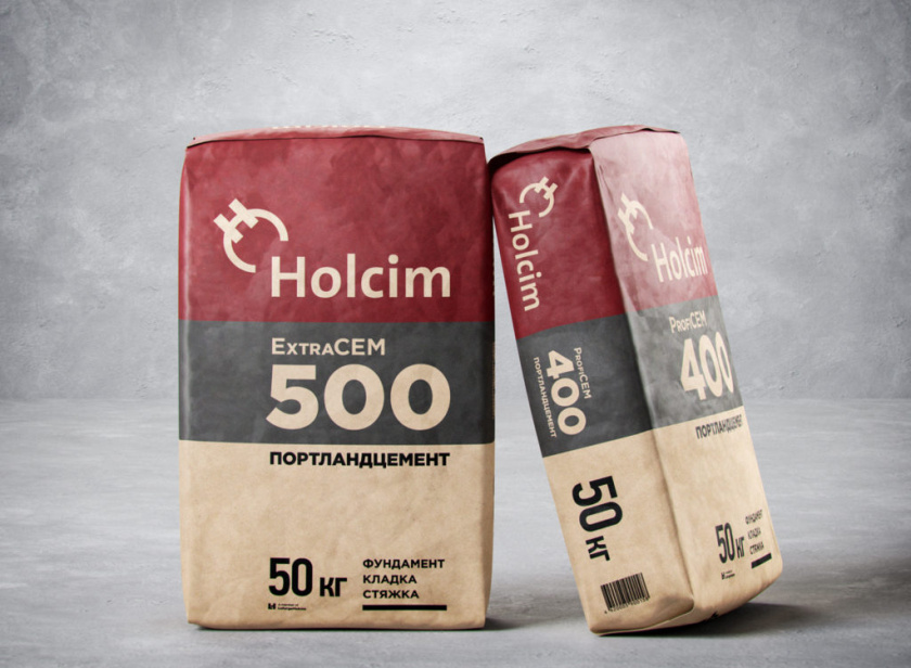 Holcim建筑混合水泥材料包裝設(shè)計