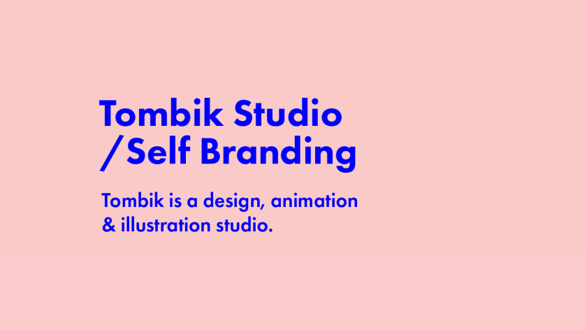Tombik Studio創(chuàng)意工作室/自我品牌形象設(shè)計(jì)logo設(shè)計(jì)，卡通人偶面部形象
