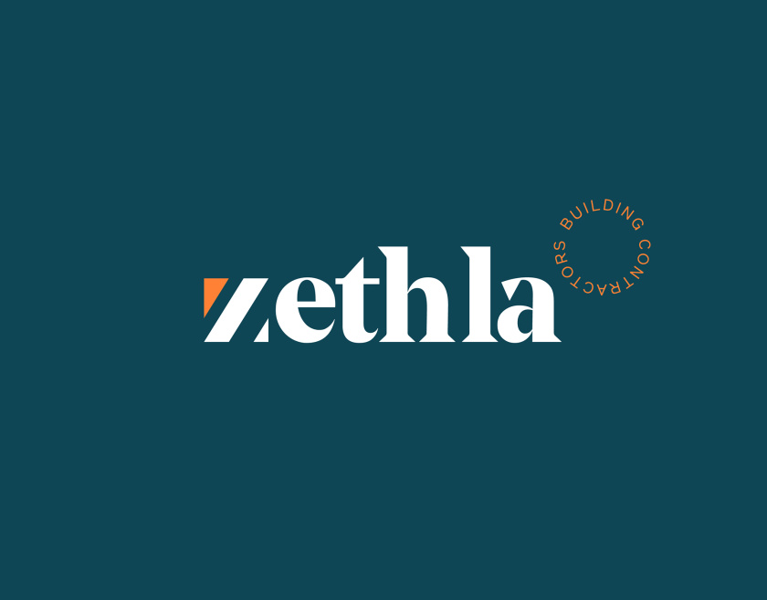 Zethla 建筑公司logo設(shè)計(jì)vi設(shè)計(jì),正方形被斜切出字母Z+藍(lán)橙工業(yè)配色 Zethla 建筑公司logo設(shè)計(jì)vi設(shè)計(jì),正方形被斜切出字母Z+藍(lán)橙工業(yè)配色