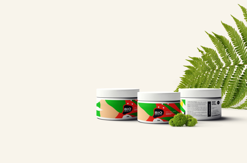 Bio Botanico 專業(yè)護(hù)發(fā)產(chǎn)品包裝設(shè)計(jì)，鮮艷熱帶風(fēng)格元素