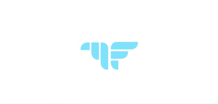 Freedom 旅游公司logo設計vi設計，輕快的淺藍色風格