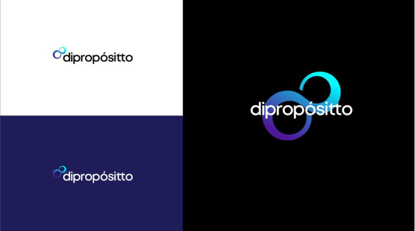 dipropósito 健身會(huì)所品牌視覺(jué)形象設(shè)計(jì)vi設(shè)計(jì)，活力動(dòng)感的漸變色風(fēng)格