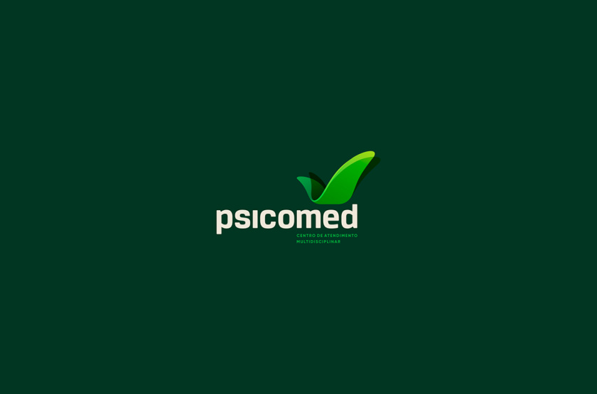 Psicomed 醫(yī)院品牌形象設(shè)計(jì)logo設(shè)計(jì)vi設(shè)計(jì)，高端與富有生命力