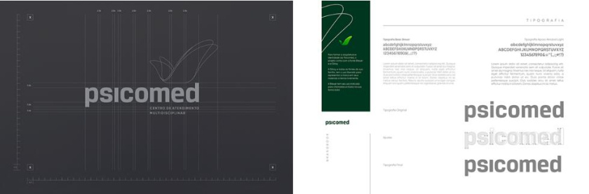 Psicomed 醫(yī)院品牌形象設(shè)計(jì)logo設(shè)計(jì)vi設(shè)計(jì)，高端與富有生命力
